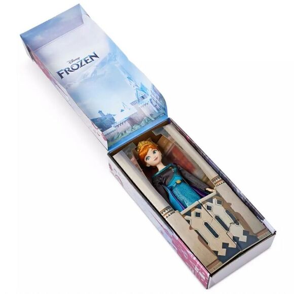 Queen Anna Classic Doll & Brush Frozen 2 DISNEY 11.5” NIB / Sealed SHIPS NOW!! - Picture 3 of 11